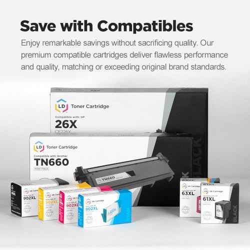 LD Compatible Toner Cartridge Replacement for Canon 125 3484B001AA (Black, 2-Pack) Compatible with Canon ImageClass Printers: LBP6000, LBP6030w, & MF3010