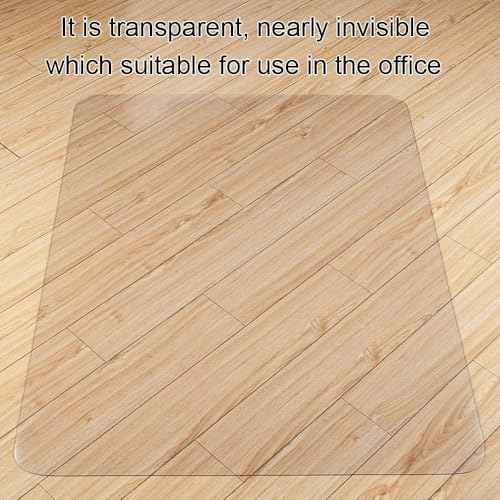 Vicwe Chair Mat for Hardwood Floor, 46¡± x 60¡± Large Office Chair Mats, Clear Floor Protector Mat, Easy Rolling Chair Mats for Office Home, Easy to Clean (Rectangle)