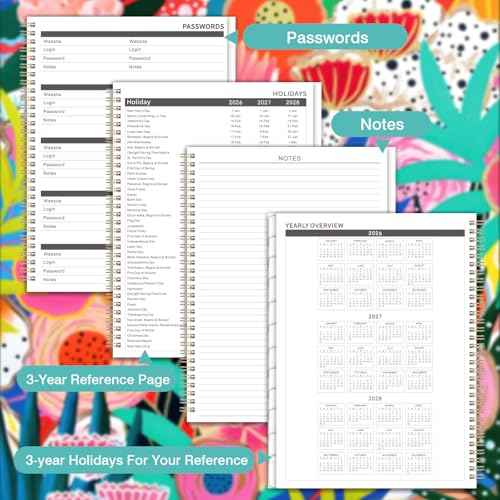 2026-2027 Monthly Planner - Planner 2026-2027, Jan. 2026 - Dec. 2027, 9" x 11", 2 Year Calendar with 24 Months Tabs, Monthly Calendar Planning