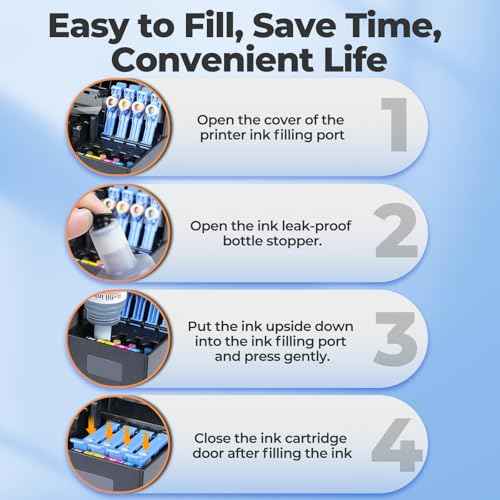 522 Ink Refill Bottles ET-2800 ET-4800 ET-2400 ET-2803 T522 Ink Refill Bottles Compatible for 2800 ET 2800 ET 4800 ET 2400 ET2800 ET4800 ET2400 ET2803 ET-2720 ET-4700 ET-4810 ET-2840 Printer