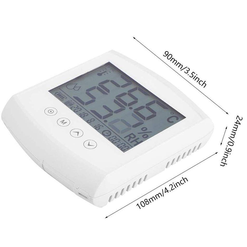 Room Thermometer Digital Thermometer Indoor Room Hygrometer Temperature Humidity Humidor Gauge