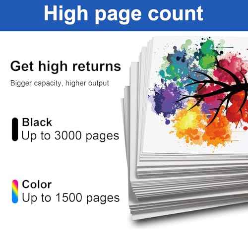 LC3037 LC3037XXL Ink Cartridges 4 Pack Replacement for Brother LC3037XXL with Super High-Yield Work for MFC-J5945DW MFC-J5845DW MFC-J5845DWXL MFC-J6545DW MFC-J6545DWXL MFC-J6945DW Printers