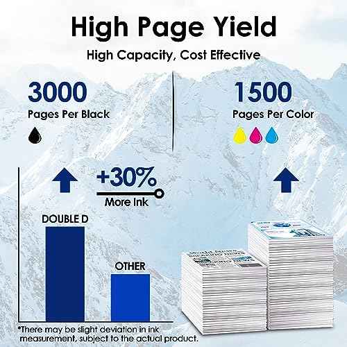DOUBLE D LC3033 Ink Cartridges Compatible Replacement for Brother LC3033 LC3033XXL 3033 LC3035 3035 for Brother MFC-J995DW MFC-J805DW MFC-J815DW MFC-J995DWXL MFC-J805DWX (2BK/C/M/Y, 5 Pack)