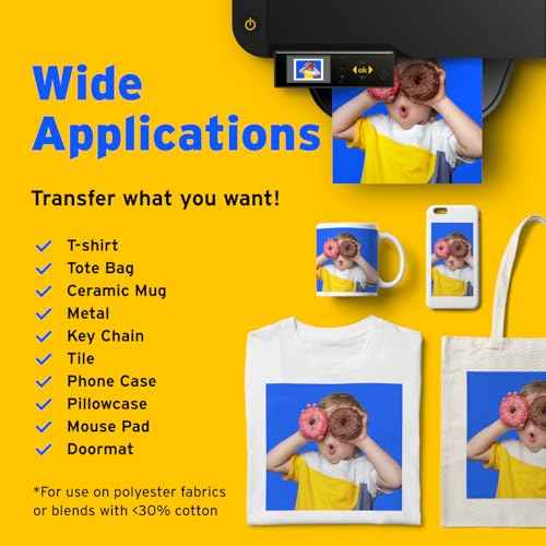 Printers Jack T49M Sublimation Ink for F170 F570 Sublimation Printer(T49M1 T49M2 T49M3 T49M4 ICC-Free/Autofill/Anti-UV) 560ML Sublimation Ink