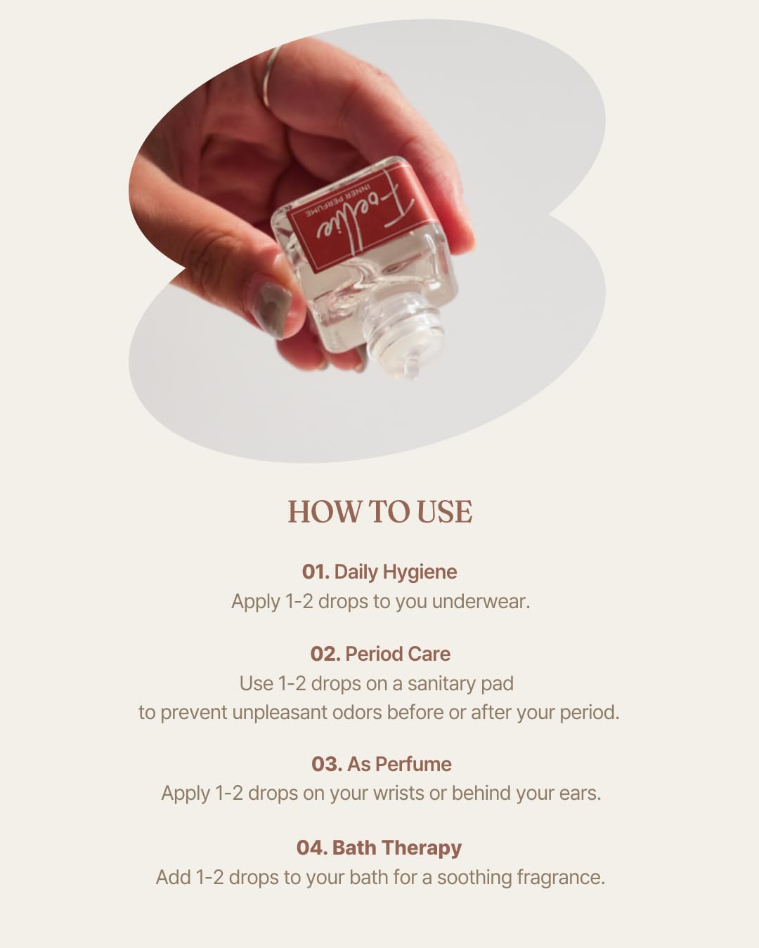 Foellie] eau de venus- Feminine Inner Beauty Perfume for Underwear Attractive Scents Fragrance, 5ml/0.169 fl.oz