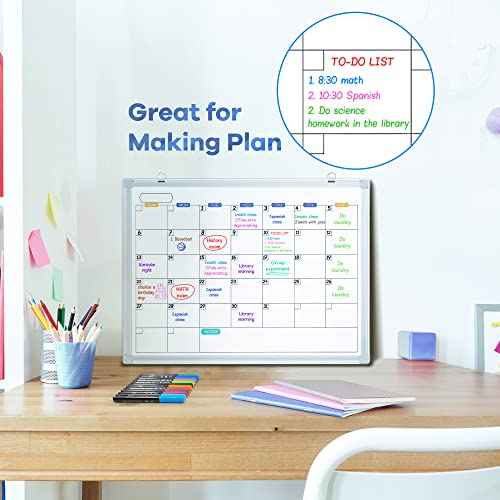 maxtek Dry Erase Markers Ultra Fine Tip, 0.7mm, Low Oror, Extra Fine Point Dry Erase Markers for Planning Whiteboard, Calendar Boards, 6 Count