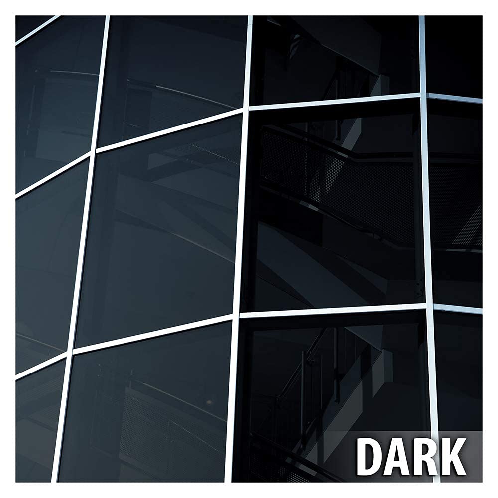 BDF NA20 Window Film Daytime Privacy and Sun Control Natural Black 20 (Dark) - 36in X 50ft