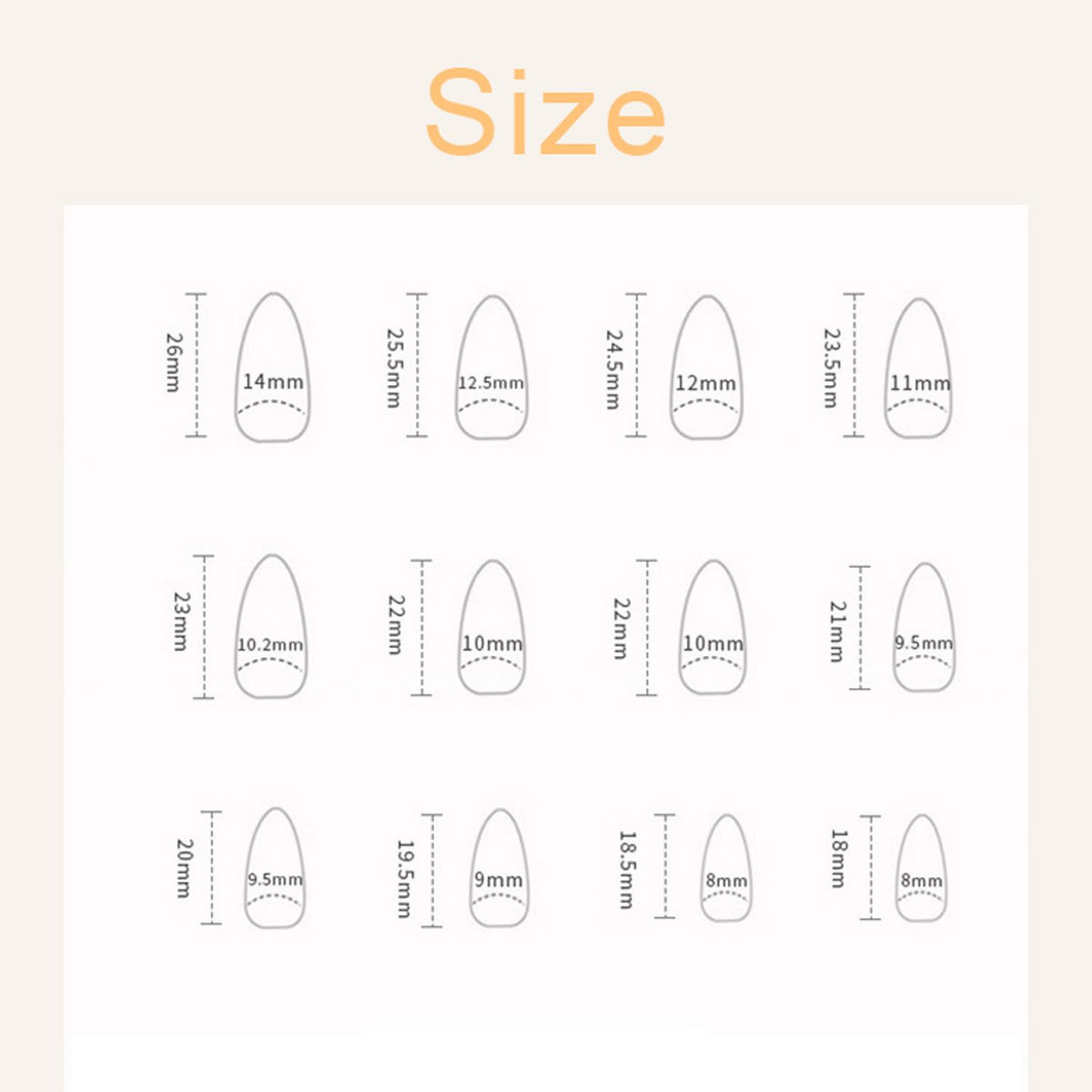 3D Star Charms Press on Nails Blush Gradient Fake Nails with French Tip Design Long Almond Full Cover False Nail for Women