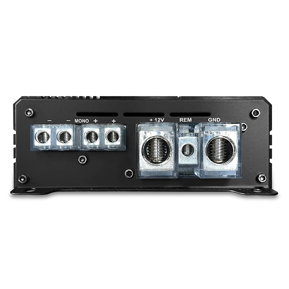 CT Sounds CT-2000.1D Compact Class D Car Audio Monoblock Amplifier, 2000 Watts RMS