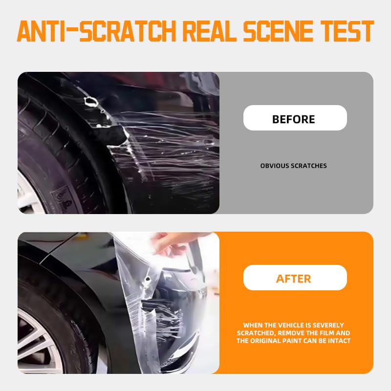 for 2025-2026 ModelYJuniper Body 8.5MIL TPU PPF Transparent Front Bumper Cover Fender Head Part HD Scratch External Accessories (Transparent) pre-Cut Paint Protective Film