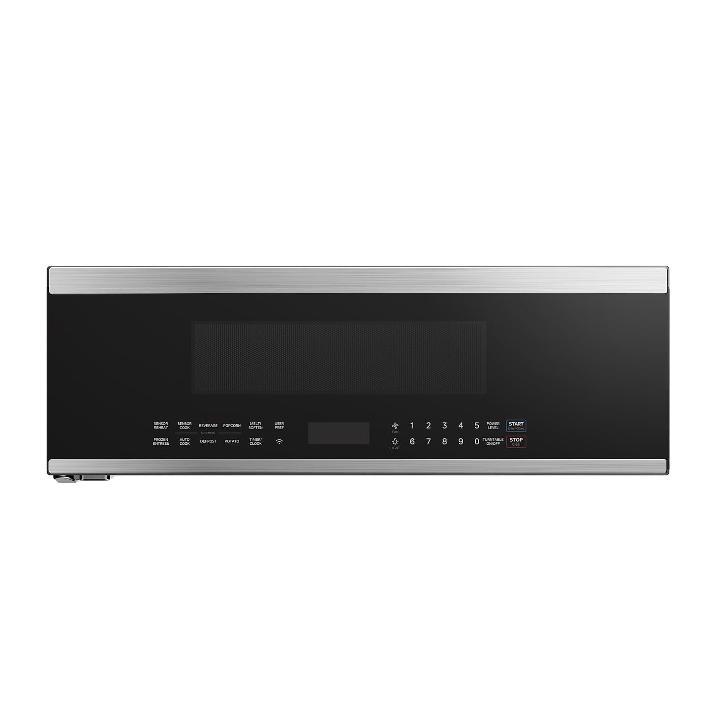 Midea MMO12S3ASTZ Over the Range Microwave Oven, 1.2 Cu.ft Slim Microwaves with Sensor Cook, Stainless Steel Microwaves, 1000W heating power with 400CMF vent fan