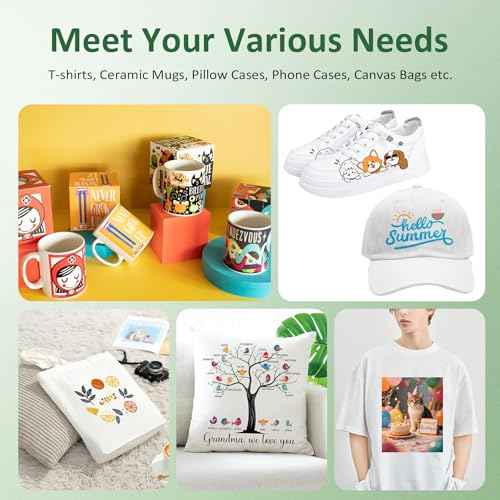 Compatible T49M Sublimation Ink Replacement for T49M1 T49M2 T49M3 T49M4 Work for SureColor F170 F570 Sublimation Printer (2B/C/M/Y, 5x140ML)