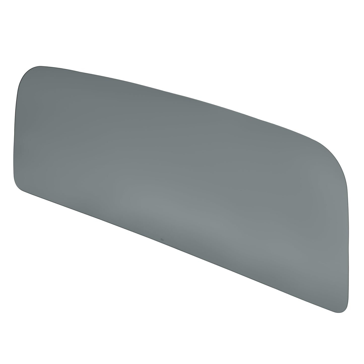 ALMULOO Rear Back Window Glass Compatible With 1970-1972 Chevrolet Chevelle Malibu Hardtop 2 Door Back Glass Dark 1Pc 1 Package