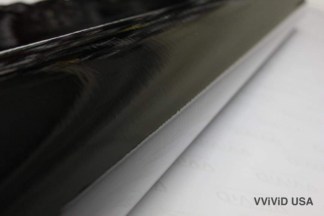 Black Gloss 5ft x 50ft Vinyl Wrap Roll with Air Release Technology