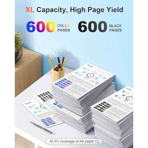 E-Z Ink Pro LC103 LC103XL Compatible Ink Cartridge Replacement for Brother LC103 XL LC101 LC 103 Ink Cartridges Compatible with MFC-J870DW MFC-J475DW MFC-J6920DW MFC-J6520DW (10 Pack, 4B2C2M2Y)