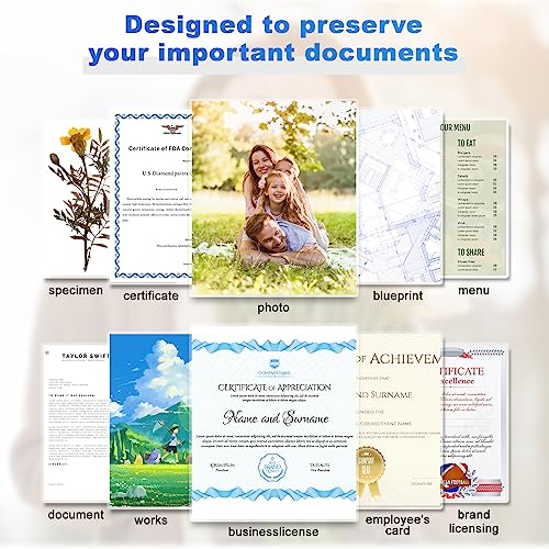 300 Pack Laminating Sheets, 5Mil 9" x 11.5" Laminating Pouches£¬5Mil Clear Thermal Lamination Sheet Paper for Laminator, Holds 8.5 x 11 Inch Sheets