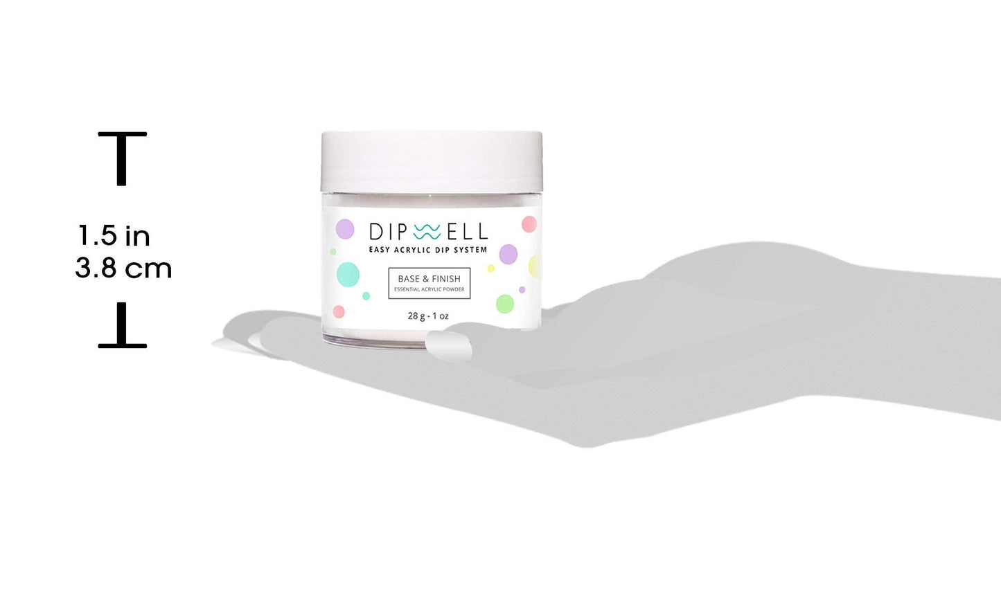 Nail DIP Powder, Classic Color Collection, Dipping Acrylic For Any Kit or System by DipWell (CL - 63)