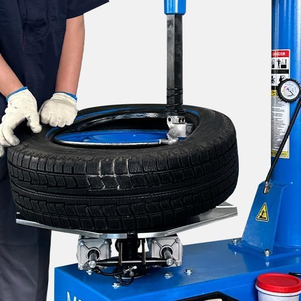 KATOOL ME 2.0 HP Tire Changer Machine Tire Changer Inside Clamp 14"-24" Wheel Changers Tire Repair Machine for Shop and Home Garage (24")