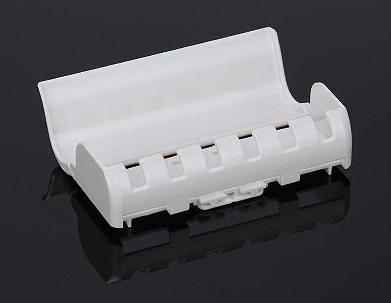 Eslite Toothbrush Holder with Cover (Ivory White)