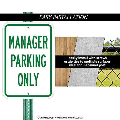 Barber Shop Customer Parking Only | 18" X 24" Heavy-Gauge Aluminum Rust Proof Parking Sign | Protect Your Business & Municipality | Made in The USA