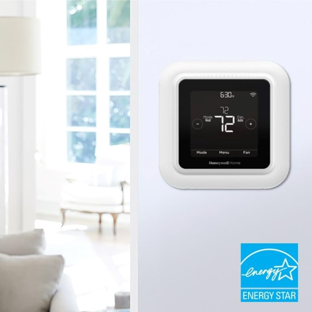 Honeywell Home RTH8800WF T5 Smart Thermostat + Wall Plate