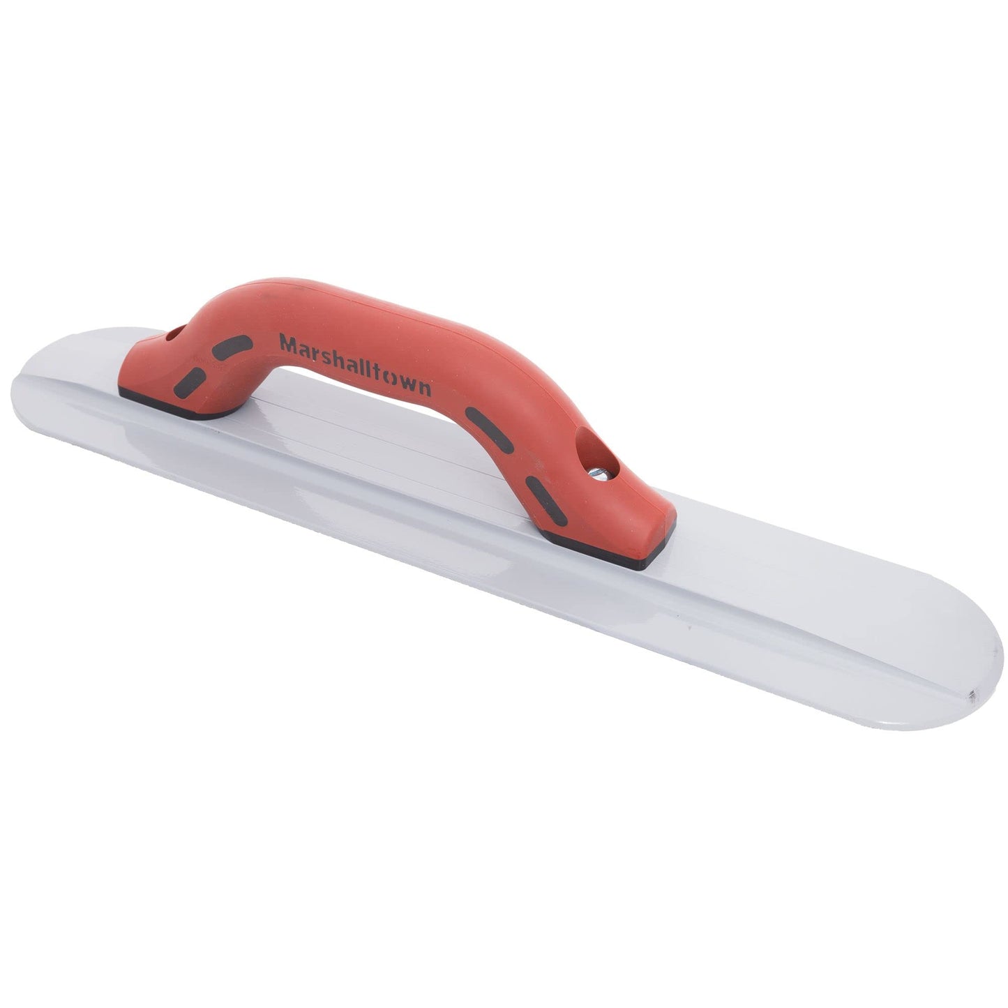 MARSHALLTOWN Round End Magnesium Hand Float, 16 Inch x 3-1/8 Inch, Standard DuraSoft Handle, Eliminates Float Marks, Provides Smooth Finish, Made in The USA, Concrete Float, 143D