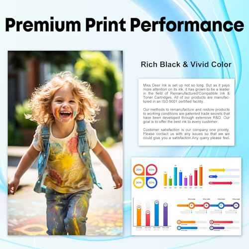 Miss Deer CLI-281 XXL Cyan Magenta Yellow-12 Color Ink Compatible with Canon 281XXL CLI281 Value Pack Work for Pixma TS6120 TS8120 TR7520 TR8520 TS9120 TS6220 TS8220 TS9520 TS9521C (4C,4M,4Y) 12 Pack