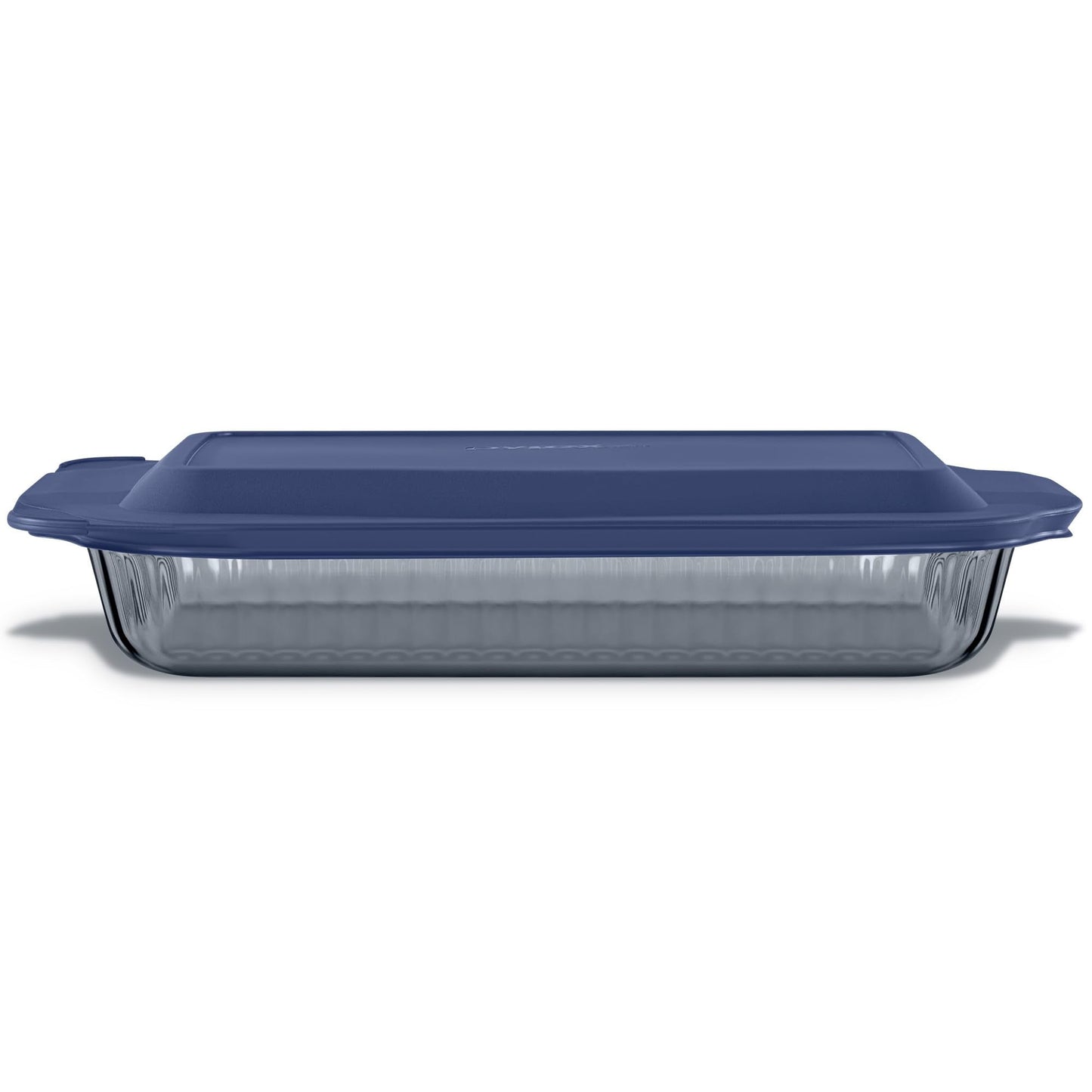 Pyrex Colors Tinted (9x13) Glass Baking Dish with BPA-Free Lid, Oblong Bakeware Glass Pan For Casserole & Lasagna, Dishwasher, Freezer, Microwave and Pre-Heated Oven Safe, Smoke