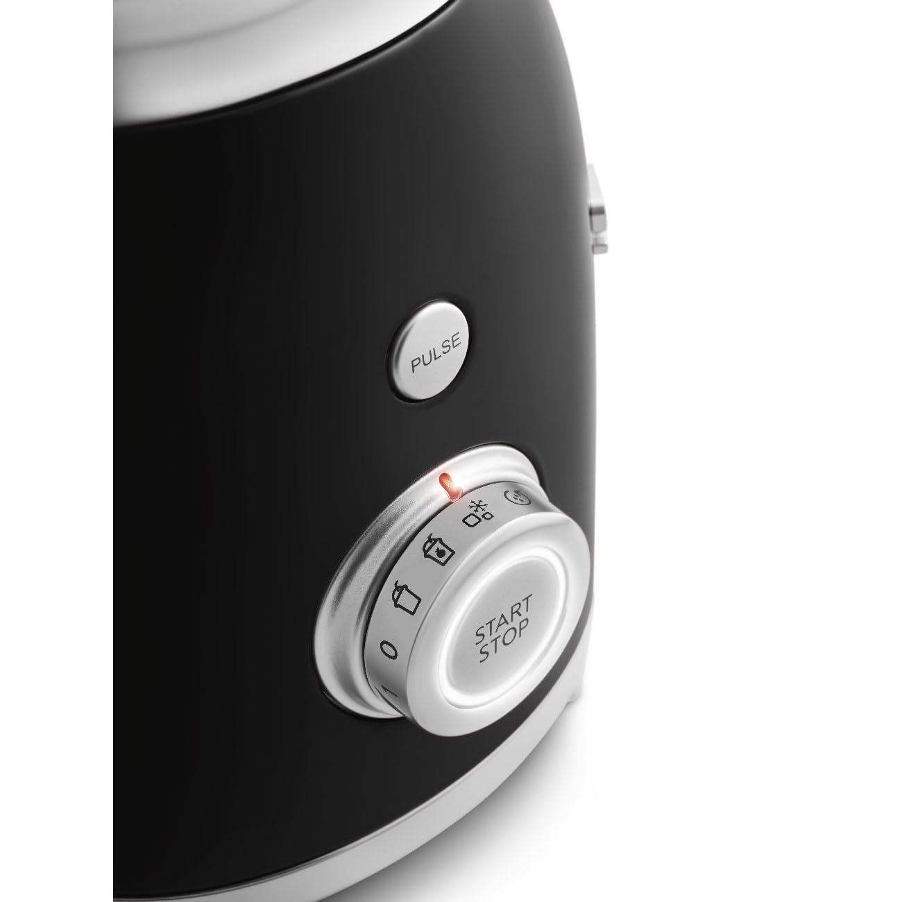 SMEG BLF03 Retro Style Blender – 600W Countertop Blender with 48 oz BPA-Free Jug, 3 Speeds + Pulse, Ice Crush & Smoothie Functions – 50s-Inspired Design-Black