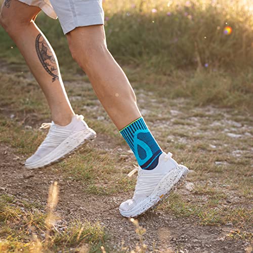 Bauerfeind Sports Achilles Support - Relieves the achilles tendon while running, jumping, and moving - All Black, Small