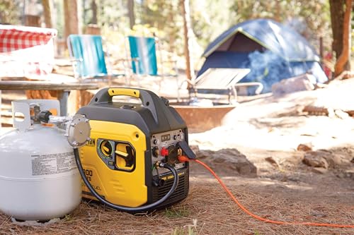 Champion Power Equipment 4000-Watt Dual Fuel RV Ready Portable Inverter Generator with Quiet Technology and CO Shield