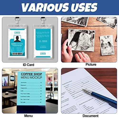 Cindeer 400 Pack 5.8 x 7.4 Inch Thermal Laminating Pouches Back to School 3 Mil Clear Laminating Sheets Plastic Paper Hot Glossy Laminator Pouches School Office Supplies for Letter Photo Card ID Badge