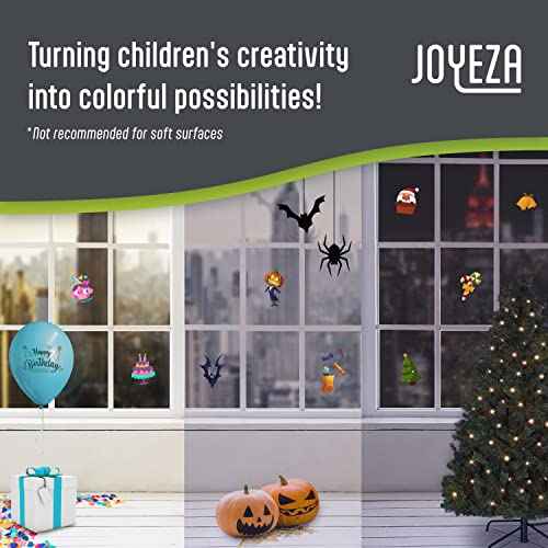 JOYEZA Premium Printable Vinyl Sticker Paper for Inkjet Printer - 80 Sheets Matte White Waterproof, Dries Quickly Vivid Colors, Holds Ink Well- Tear Resistant - Inkjet & Laser Printer