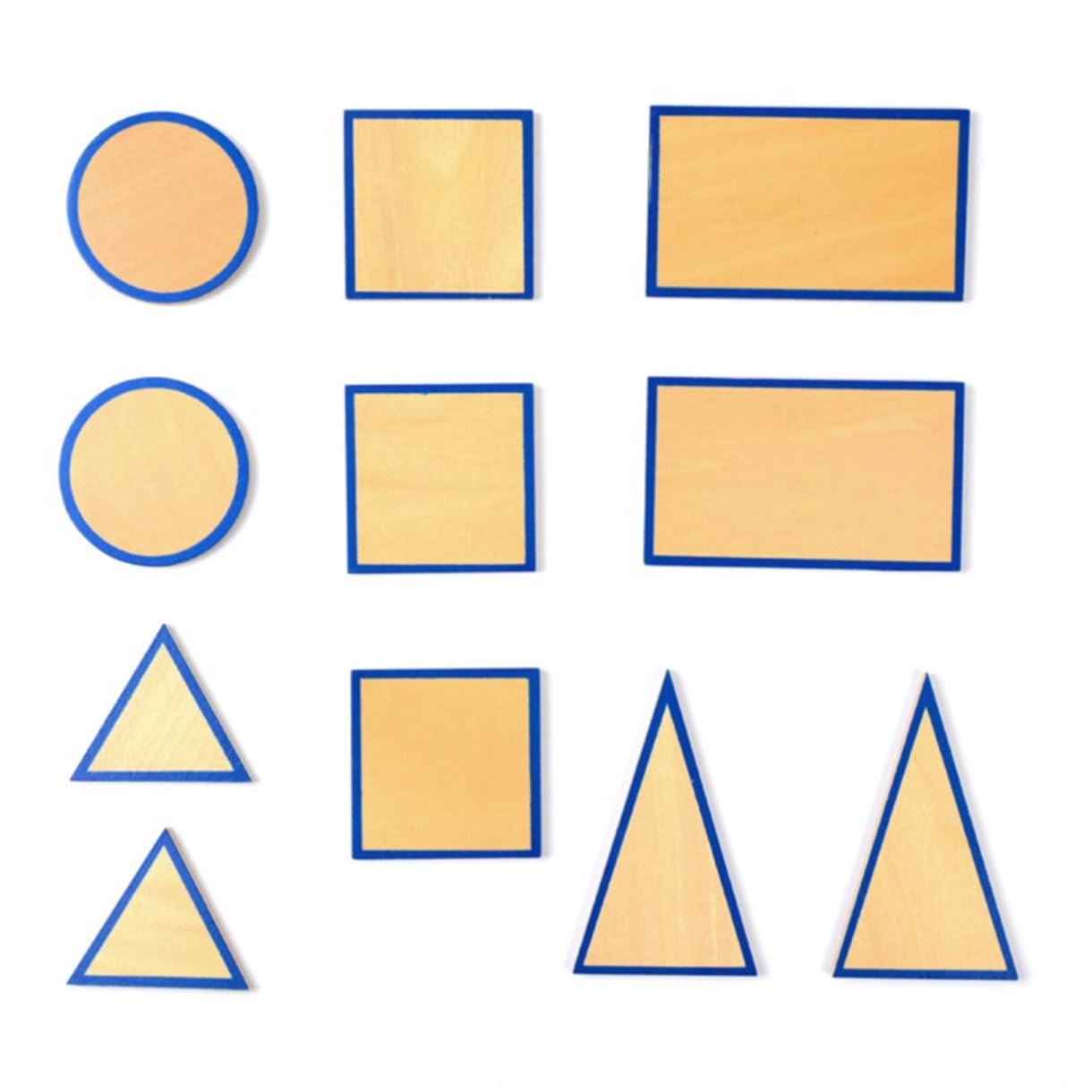 Gudong Baby Toy Montessori Geometric Solids with Stands Bases and Box Early Childhood Education Kids Toys Geometric Shape Cognitive Matching Educational Toy