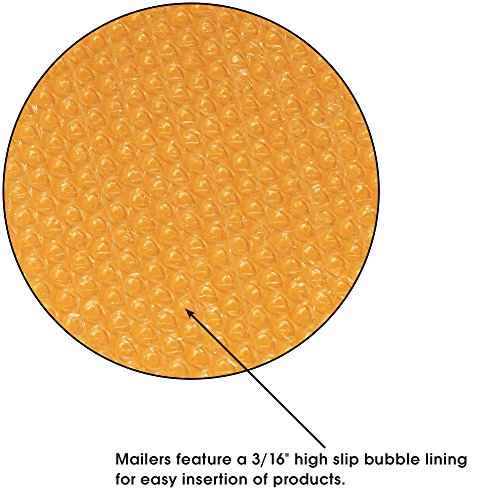 Aviditi Kraft Bubble Mailers #6, 12 1/2" x 19", Self-Seal, Padded Envelopes for Packing, Mailing and Shipping, Case of 50