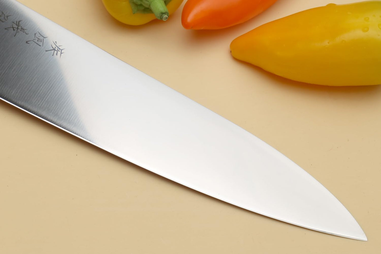 Yoshihiro AUS10 Ice Hardened Stainless Steel Wa Gyuto Japanese Chef Knife Rosewood Handle (8.25"(210mm))