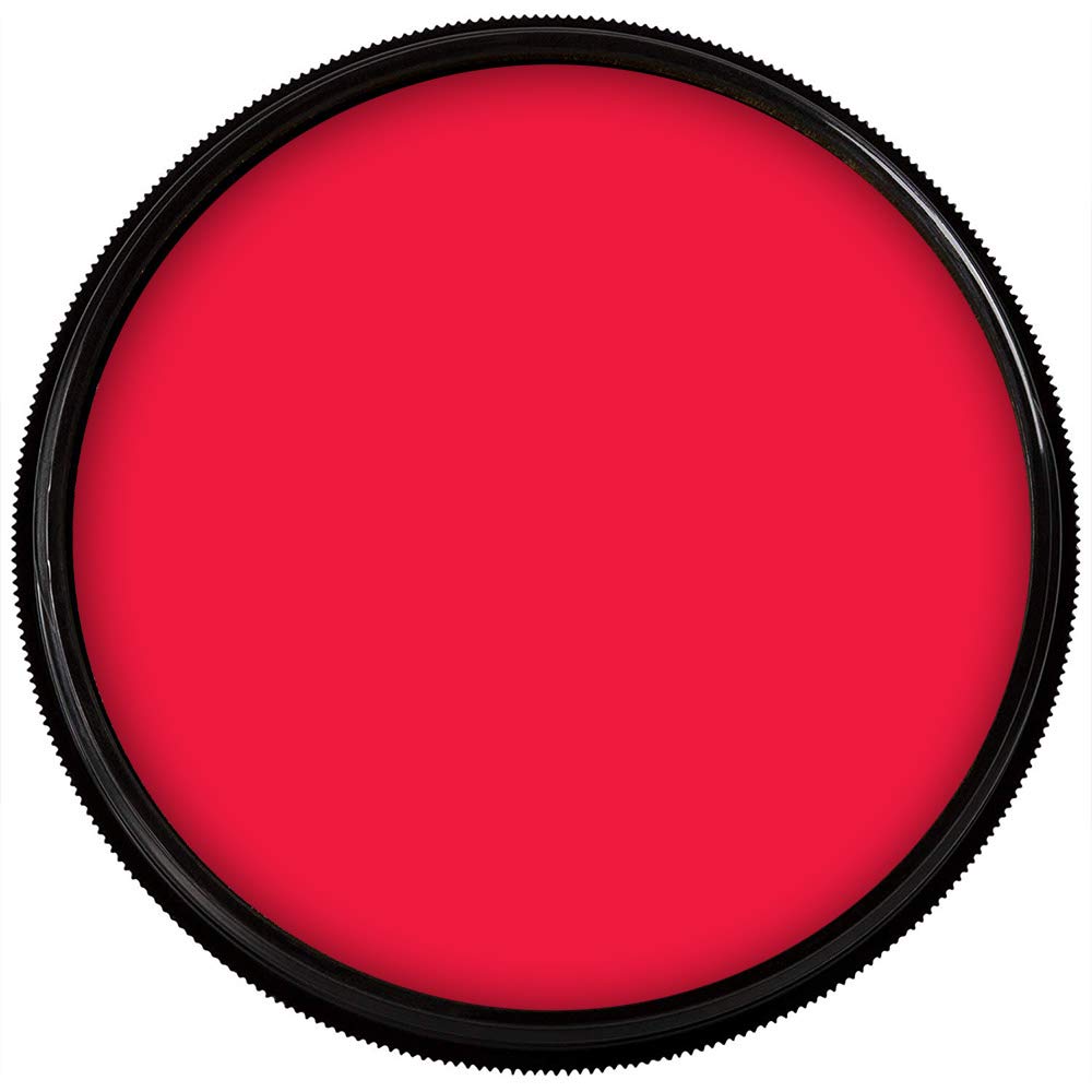 Mehron Makeup Foundation Greasepaint | Stage, Face Paint, Body Paint, Halloween Makeup 1.25 oz (38 g) (Really Bright Red)
