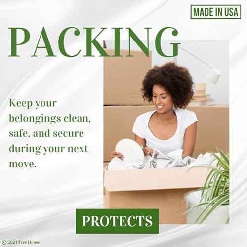 Packing Paper Sheets for Moving - 720 Sheets of Newsprint Paper - Must Have in Your Moving Supplies - 27" x 17" - Made in USA