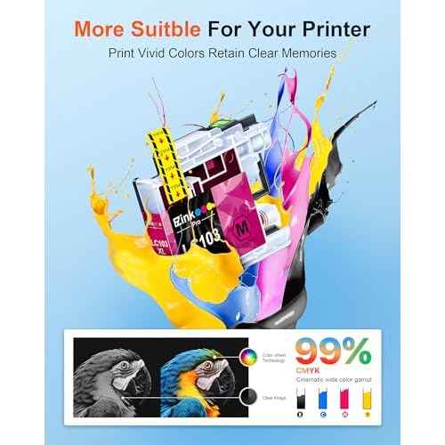 E-Z Ink Pro LC103 LC103XL Compatible Ink Cartridge Replacement for Brother LC103 XL LC101 LC 103 Ink Cartridges Compatible with MFC-J870DW MFC-J475DW MFC-J6920DW MFC-J6520DW (10 Pack, 4B2C2M2Y)