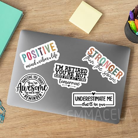 (3PCS) I Love Talking to Myself She Gets Me Sticker, Funny Sarcastic Stickers - Waterproof Vinyl Decal for Laptop, Tumbler, Water Bottle, Scrapbook, Gift for Women, Introvert 3" x 2.7 "