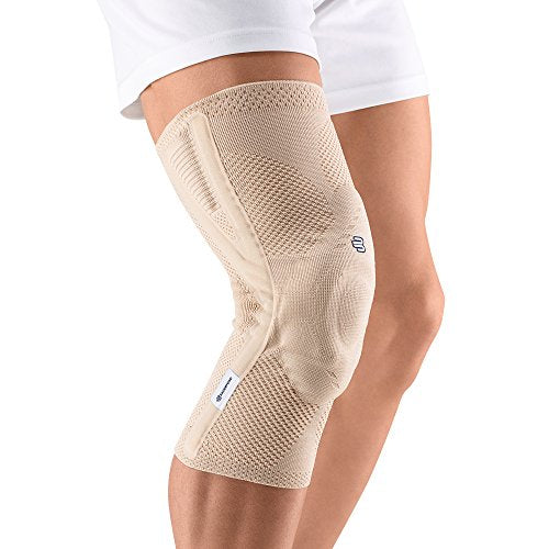 Bauerfeind - GenuTrain P3 - Patella Knee Support - For Misalignment of the Kneecap - Right Knee - Size 6 - Color Nature