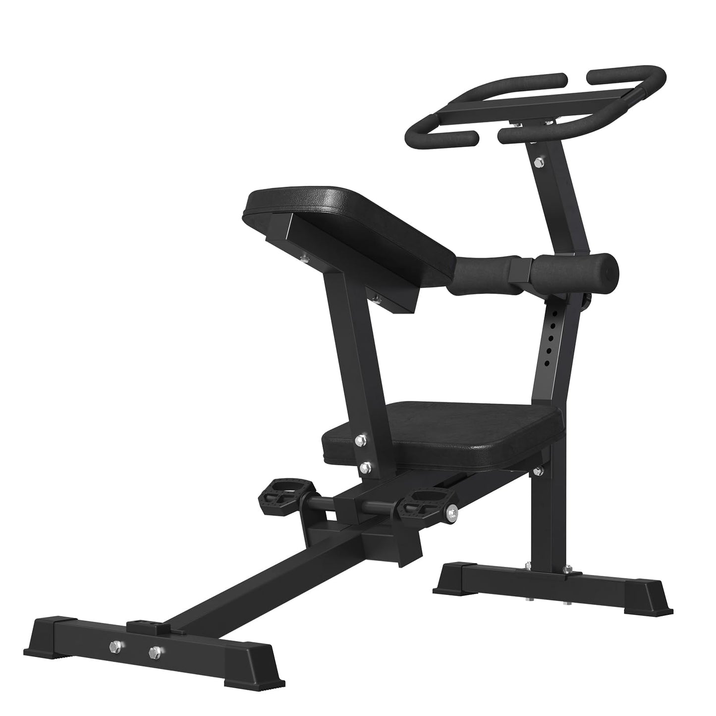 GMWD Stretch Machine, Full Body Stretching Equipment for Lumbar Stretching, Adjustable Leg Stretcher Machine, Lower Back Pain Relief, Flexibility Trainer, Improved Posture Correction, Rehab