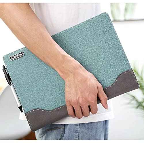 Laptop Cover Case Compatible with 15" Acer Aspire 3 A315-59/58/56/55G/54/44/42/22/23/34,Aspire 5 A515 15.6 inch Laptop Notebook Protective Sleeve PU Leather Hard Case Shell