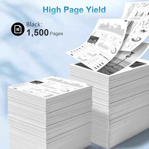 TN730 Black Toner Cartridge Replactment for Brother TN-730 TN730 Toner for DCP-L2550DW HL-L2350DW HL-L2370DW HL-L2390DW HL-L2395DW MFC-L2710DW MFC-L2750DW Printer, 2-Pack