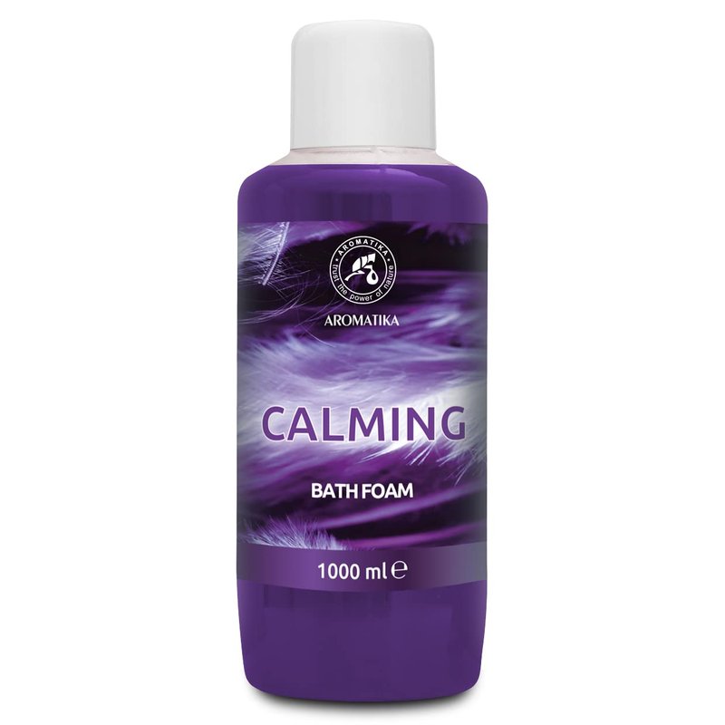 Bath Foam Calming - 34 Fl Oz (1000ml) - Body Care - Good Sleep - Beauty - Bathing - Body Care - Wellness - Relax - Aromatherapy - Spa - Bubble Baths