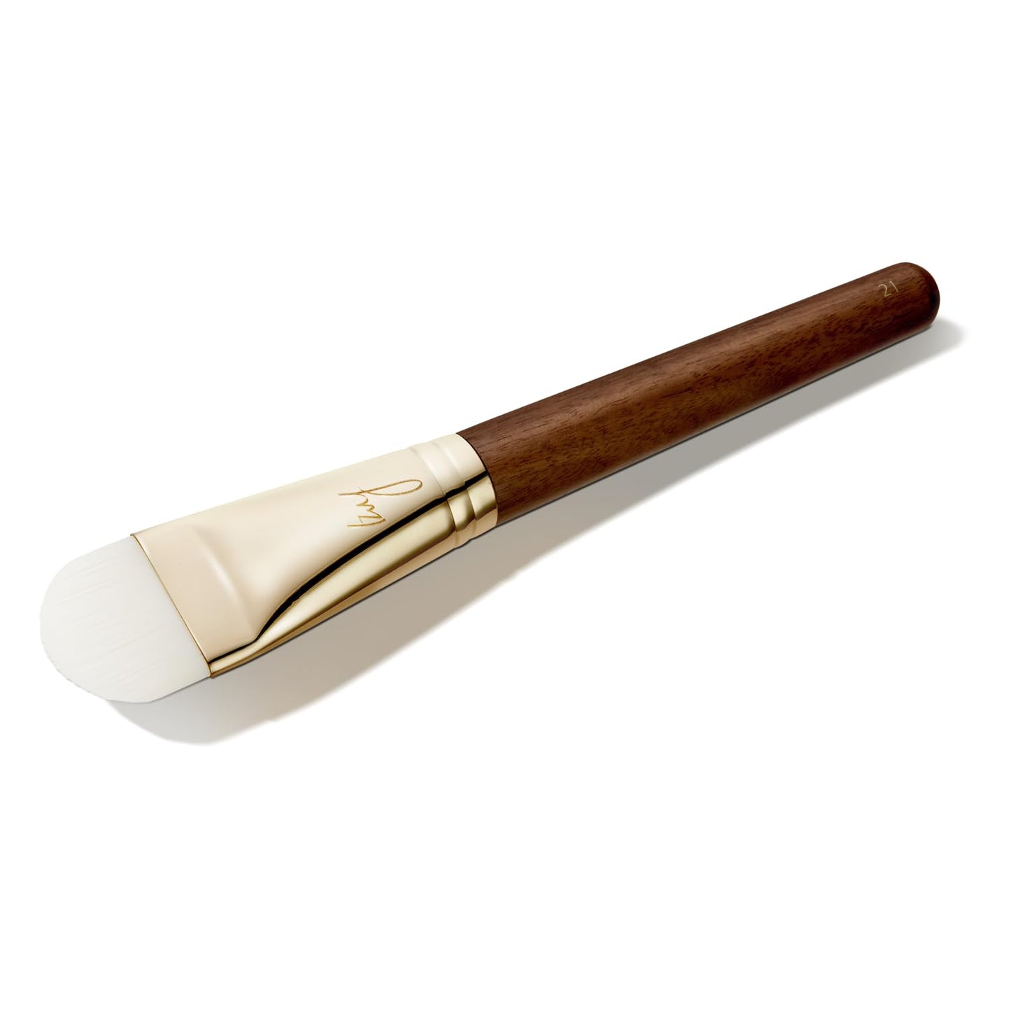 [SOO ADOR] BY MAENG #21 Foundation Brush - Lightweight and Skin-Friendly Tool for Flawless Base Makeup | Created by K-Pop Makeup Artist Maeng | Makeup Brush Base Brush