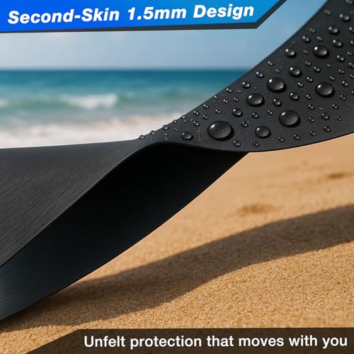Nvorliy AquaSkin Pro Ankle Brace, Quick-Dry & Chlorine-Resistant Ankle Sleeve for Swimming, Surfing, Diving, Paddle Boarding & Aquatic Recovery–Ultra-Thin Support for Men & Women (Right, XL)