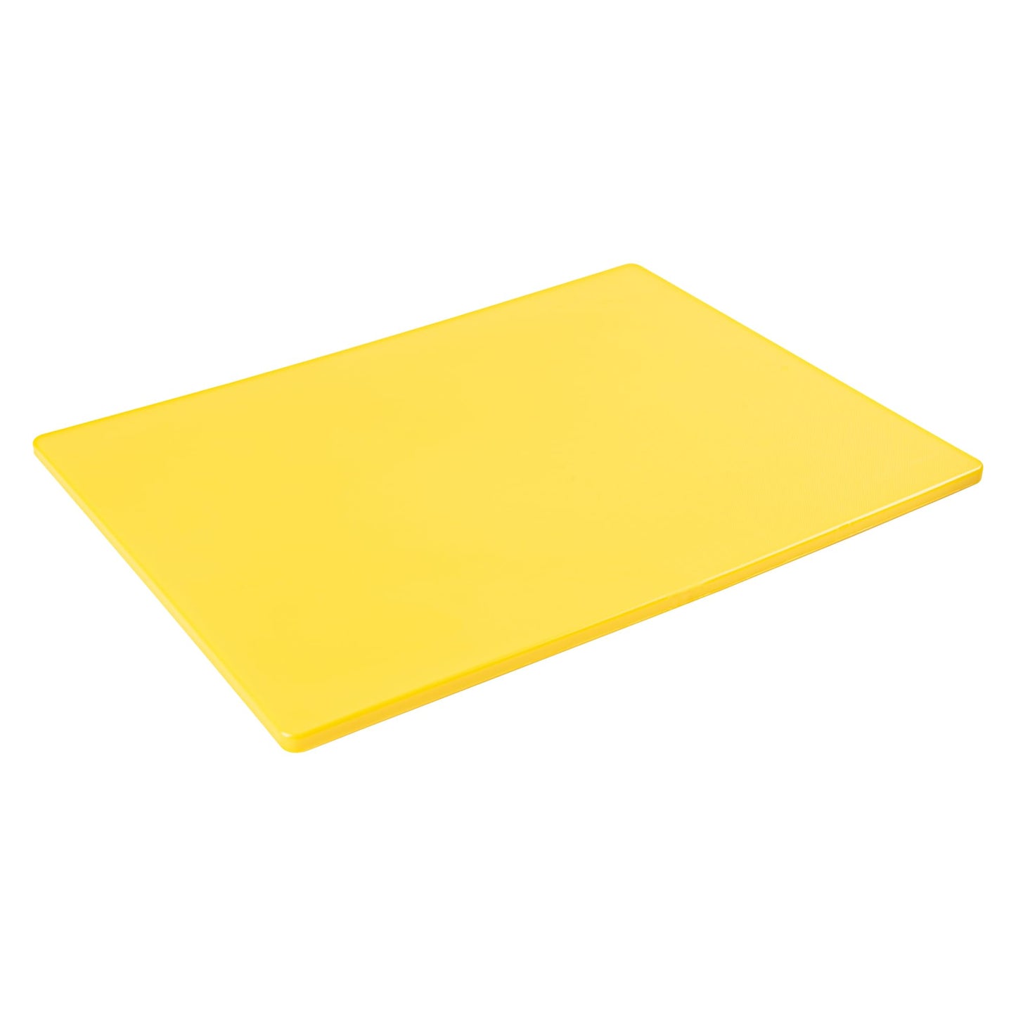 Restaurantware-RW Base 20 x 15 Inch Cutting Boards, 10 Color Coded Chopping Boards - No Scratch, Dishwashable, Yellow Plastic Cutting Board Mats, No Slip, Reversible, For Raw Poultry