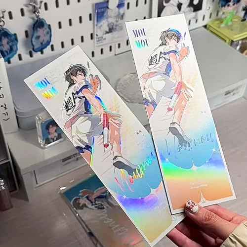 Koala Holographic Laminate Sheets A4 Holographic Sticker Paper,20 Sheets Self Adhesive Waterproof Holographic Transparent Film,11.7X 8.3 Inch