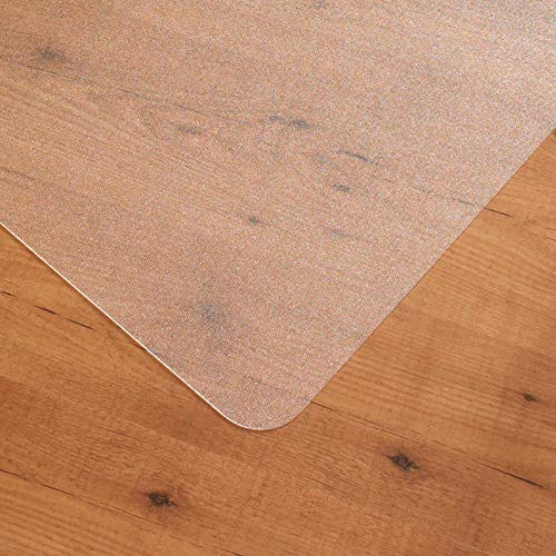 Floortex Cleartex Enhanced Polymer Rectangular Chair Mat for Hard Floors - 48" x 51"